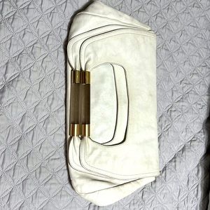 Chloe Authentic White clutch/ wristlet’s Bag